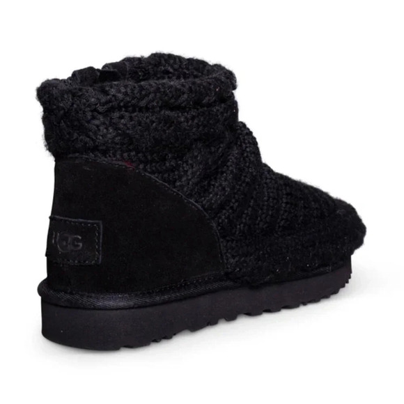 UGG Classic Mini UGGplush Chunky Knit Bootie Sz: 8 - Picture 3 of 11